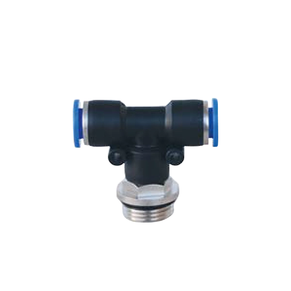 pneumatic fitting Metric Branch Tee image 23